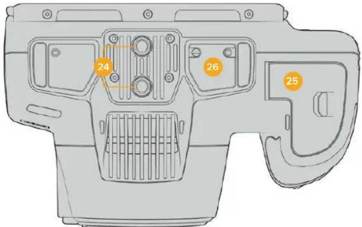Blackmagic Design Pocket Cinema Camera 6K - Parte inferior - 1