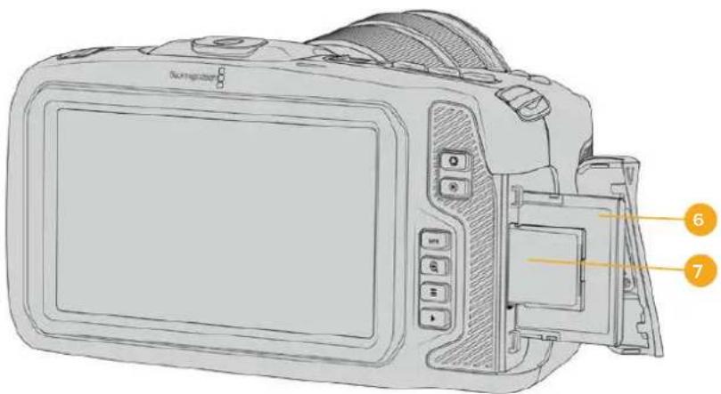 Blackmagic Design Pocket Cinema Camera 6K - Lateral derecho - 1
