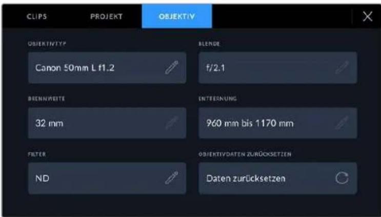 Blackmagic Design Pocket Cinema Camera 6K - OBJEKTIV-Metadata - 1