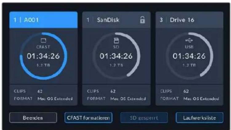 Blackmagic Design Pocket Cinema Camera 6K - Datenträger mit einer Blackmagic Pocket Cinema CameraVBbereiten - 1