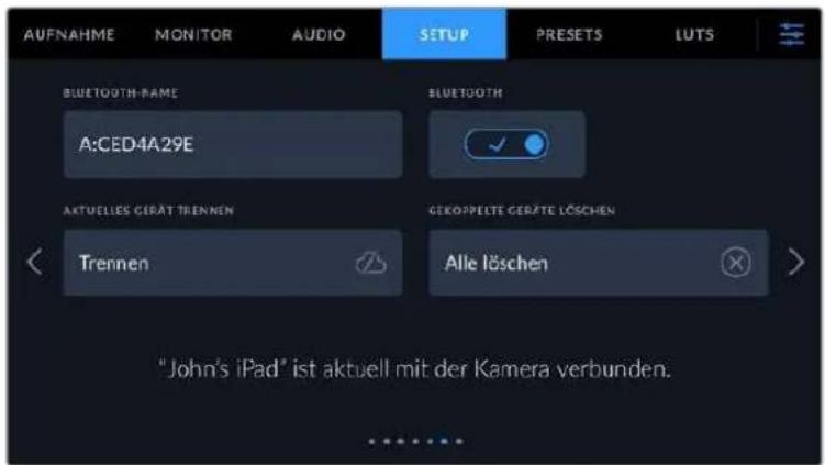 Blackmagic Design Pocket Cinema Camera 6K - SETUP-Einstellungen Seite 6 bzw. 4 - 1