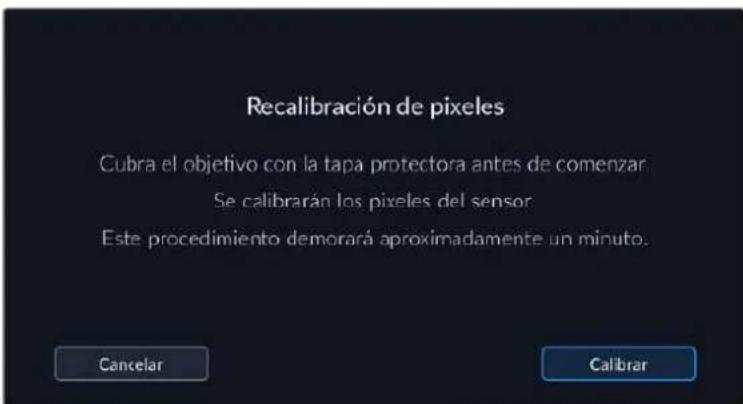 Blackmagic Design Pocket Cinema Camera 6K - Recalibración de pixeles - 1