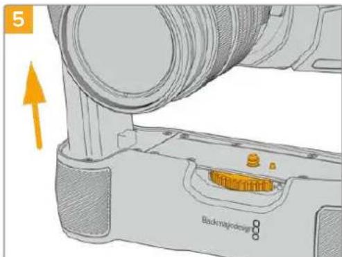 Blackmagic Design Pocket Cinema Camera 6K - Attaching Blackmagic Pocket Camera Battery Grip - 5