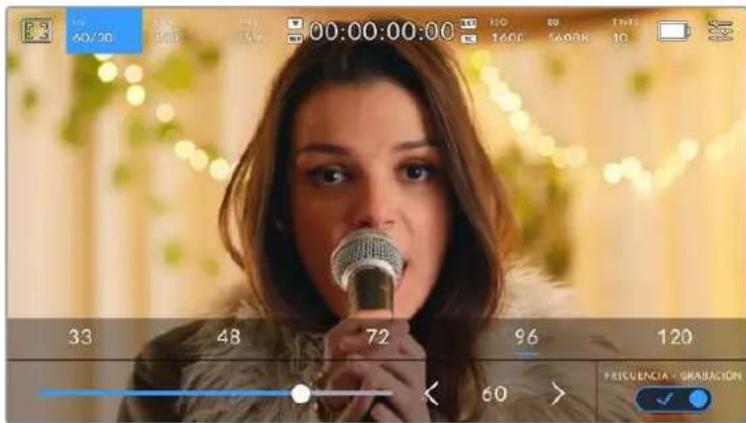 Blackmagic Design Pocket Cinema Camera 6K - Frecuencia deImagen del sensor - 1