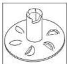 BAMIX Jamie Oliver I - Disque fouet (fait mousser) - 2