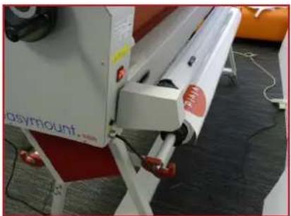 Easymount EMS1400C - Installation des rouleaux de document - 4