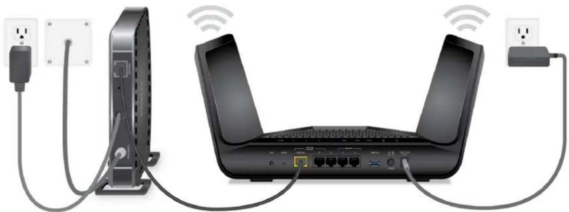 NETGEAR Nighthawk RAX70 - Câblez votre routeur - 1
