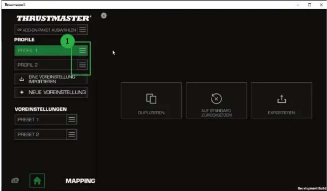 THRUSTMASTER eSwap X Pro - Profil 1: - 3