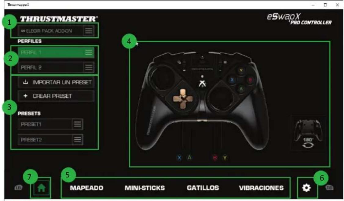 THRUSTMASTER eSwap X Pro - Págrina de inicio - 1