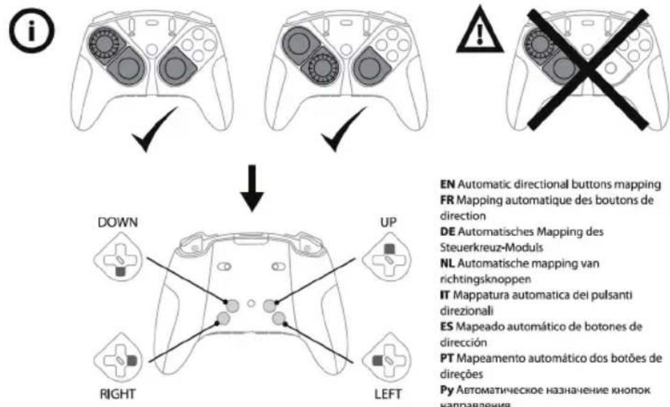 THRUSTMASTER eSwap X Pro - Para remapear los botones: - 2