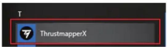THRUSTMASTER eSwap X Pro - 启动 ThrustmapperX 软件 - 1