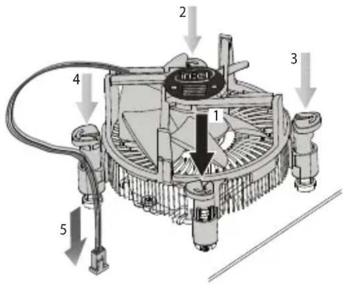 INTEL Core i510400 - Thermal Solution Installation Instructions - 2