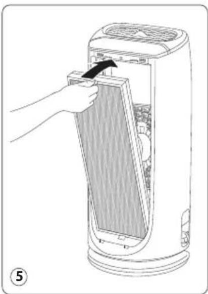 ROWENTA XD6081F0 - DISASSEMBLING/REASSEMBLING FILTERS - 5