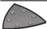 BOSCH PMF 2000 CE - Folha de lixar Material Aplicacao Grande - 1