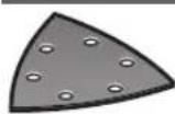 BOSCH PMF 2000 CE - Schleifblatt Material Anwendung Körnung - 1