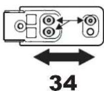 LIEBHERR WKt 555222 - Régler l'inclinaison latérale de la porte - 3