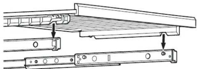 LIEBHERR EWTdf 165321 - Mise en place de la clayette en bois - 1