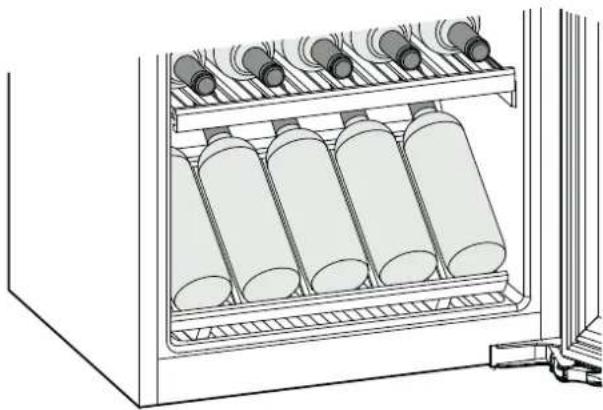 LIEBHERR EWTdf 165321 - Scheme de stockage Clayette de presentation - 1