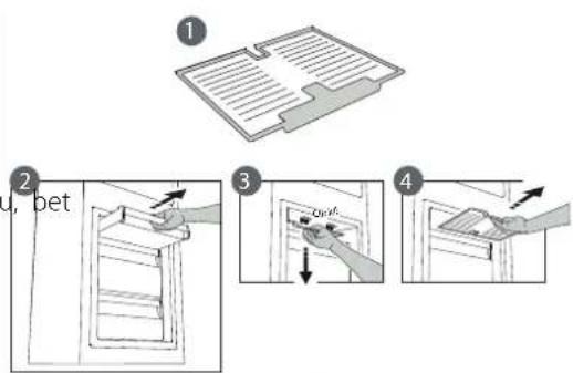 WHIRLPOOL W5 721E OX 2 - Apsarmojuma nonemšanas piederuma tīrīšana - 1