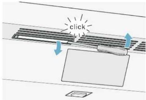 BOSCH B30IR905SP - Changez le filtré à odeurs - 1