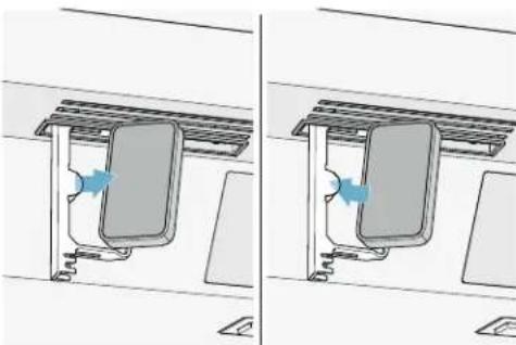 BOSCH B30IR905SP - Changing the odor filter - 2