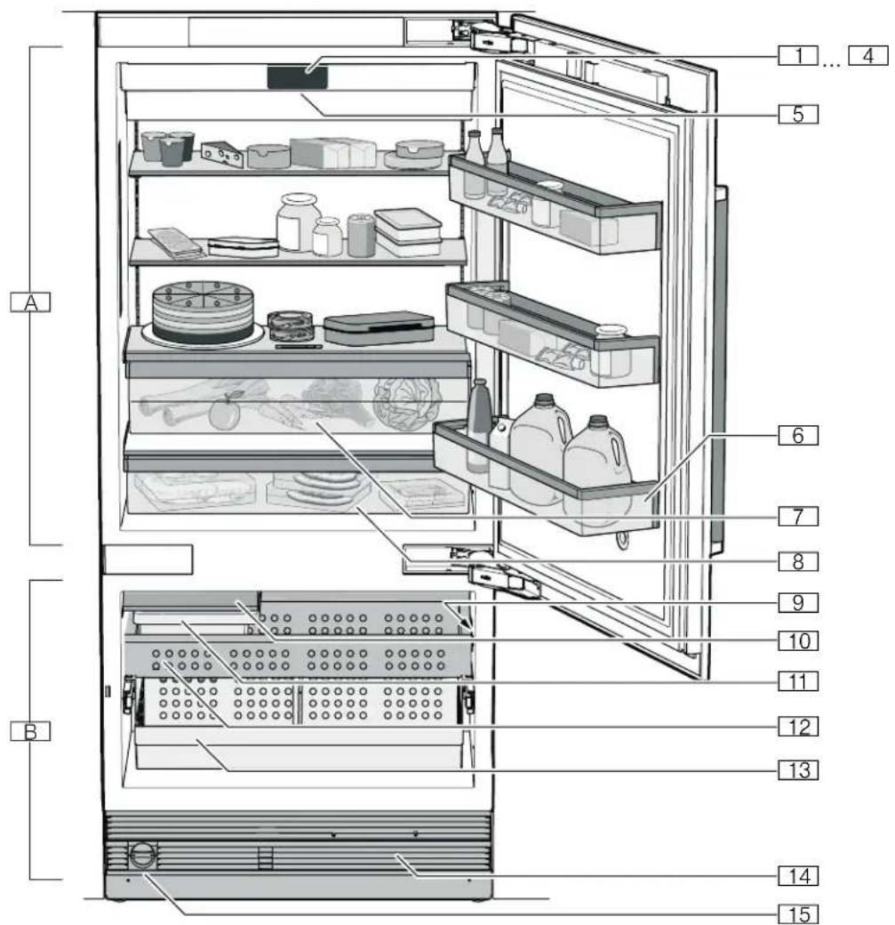BOSCH B30IB905SP - Appareil à 2 portes - 1