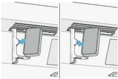 BOSCH B30IB905SP - Changing the odor filter - 2