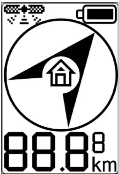 GLOBALSAT GD101 - 3-1 Ecran d'Indication de Direction - 1