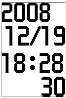 GLOBALSAT GD101 - Visualisation de la Date et de l'heure - 1