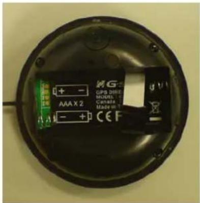 GLOBALSAT GD101 - Installer la Pile - 1
