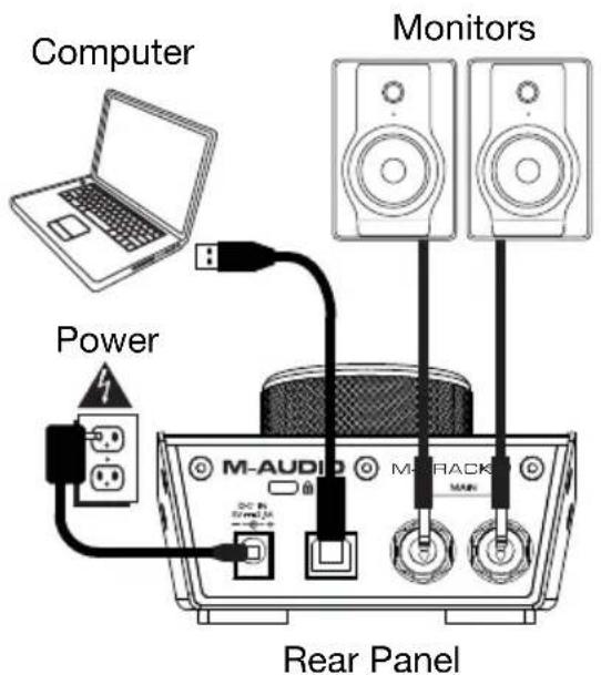M-AUDIO Track Hub - Example 2 - 1