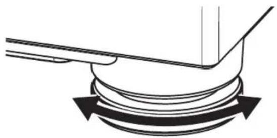 PIONEER PLX500 - Ajuste de la altura de la unidad principal - 1
