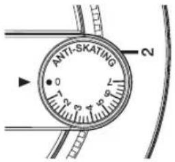 ANTI-SKATING 2