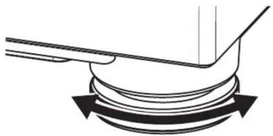 PIONEER PLX500 - Réglage de la hauteur de l'appareil principal - 1