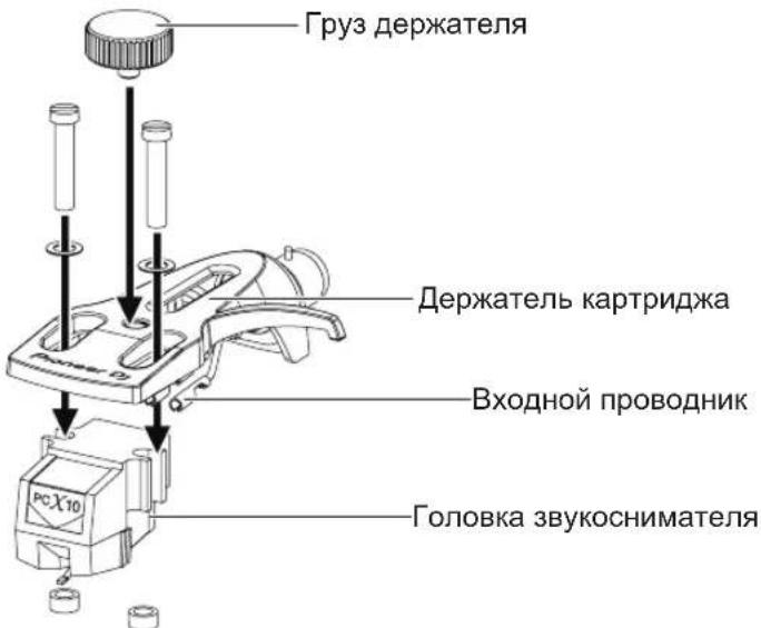 PIONEER PLX500 - Установка картриджа - 1