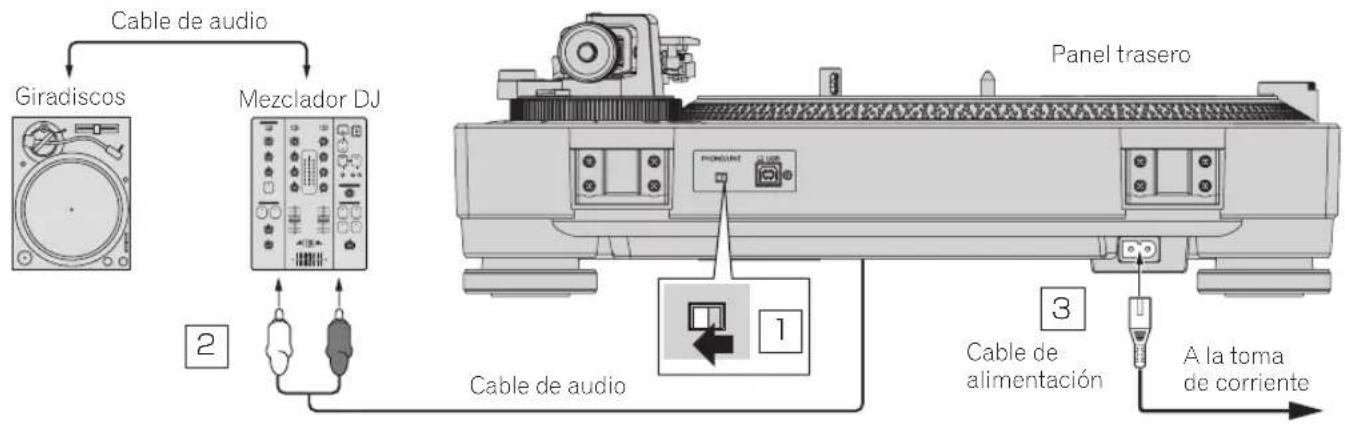 PIONEER PLX500 - Conexiones - 3