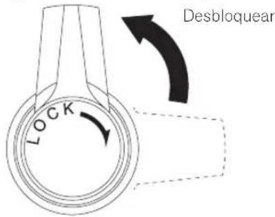 PIONEER PLX500 - Ajuste de la altura del brazo - 1