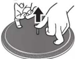 TECHNICS SL1200MK7 - Retrait du plateau - 1
