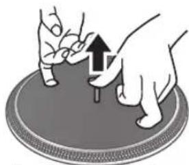 TECHNICS SL1200MK7 - To remove the turntable - 1