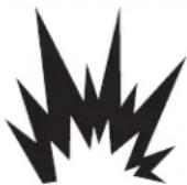 Gladiator GARF30FDGB - WARNING - 1