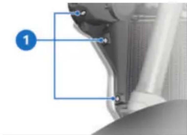 BMW R 1250 GS (2020) - Faire l'appoint de liquide refroidissement - 1