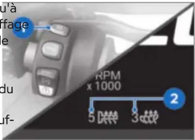 BMW R 1250 GS (2020) - Utilisation du chauffage - 3