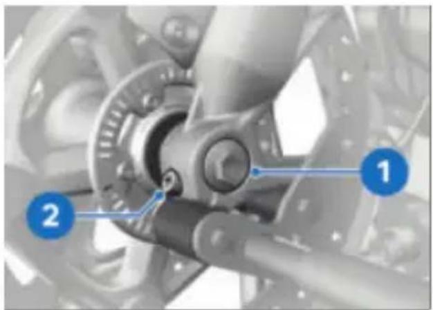 BMW R 1250 GS (2020) - Compression involontaire des plaquettes de frein - 3