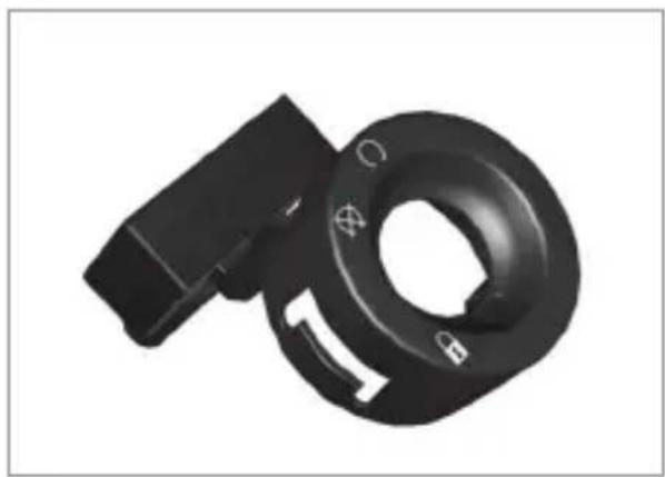 BMW R 1250 GS (2020) - Ring aerial in the ignition switch - 1