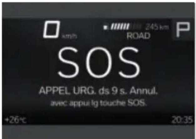 BMW R 1250 GS (2020) - Appel d'urgence en cas de chute légère - 1