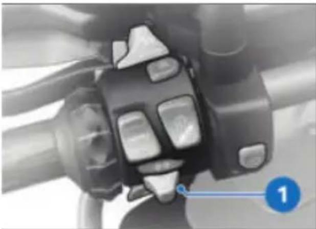 BMW R 1250 GS (2020) - Utilisation des clignotants - 1