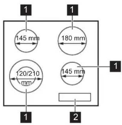 ZANUSSI ZHRN642K - Oversigt over kogesektionen - 1