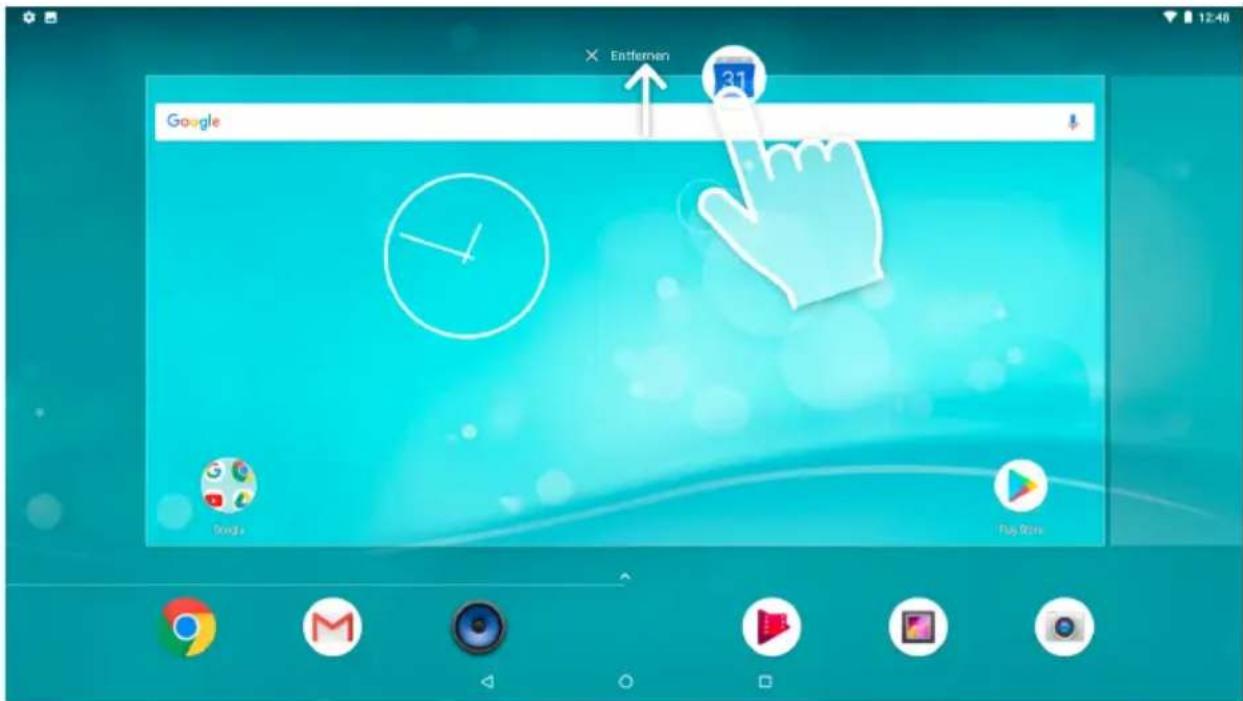 TrekStor SurfTab Y10 - Suppression de raccourcis vers des applications et des widgets de l'écran de démarrage - 1