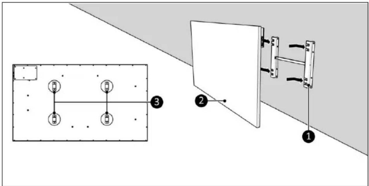 Eurom Mon Soleil 720 WiFi - Placement horizontal - 2