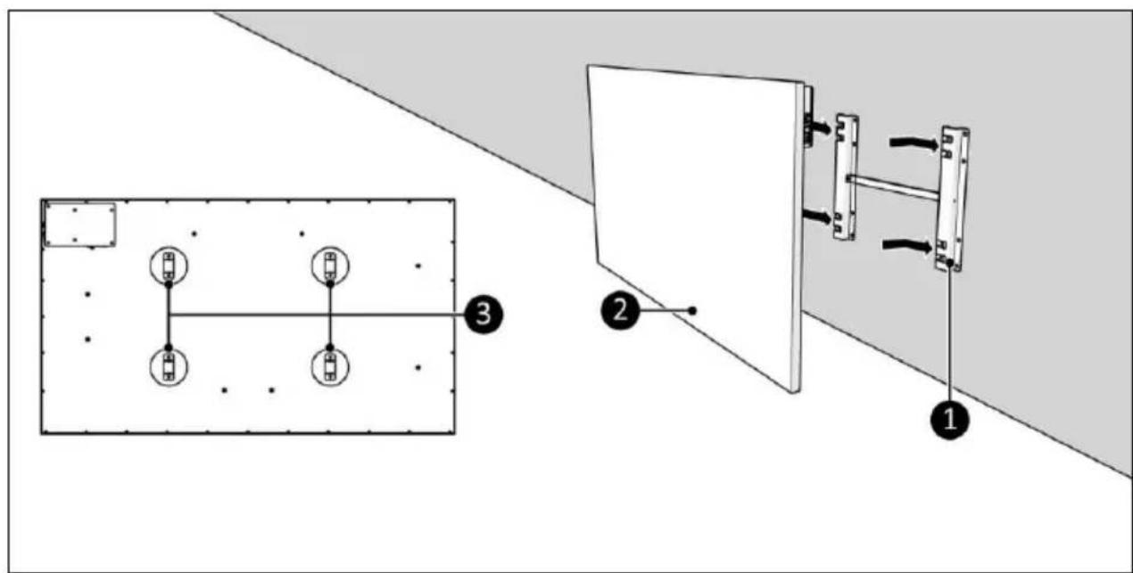 Eurom Mon Soleil 720 WiFi - Horizontal placement - 2